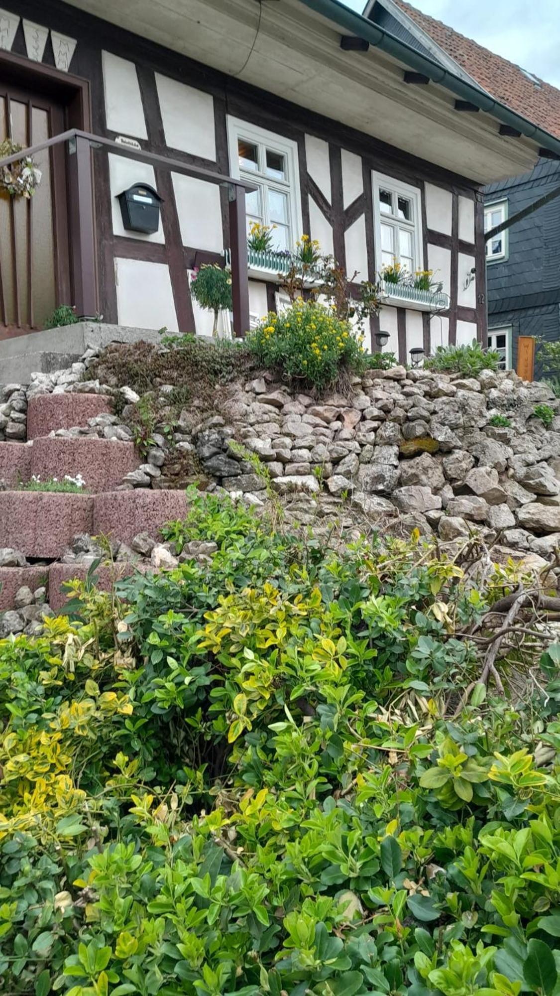 Ferienwohnung An Den Itzauen Großheirath Exterior foto